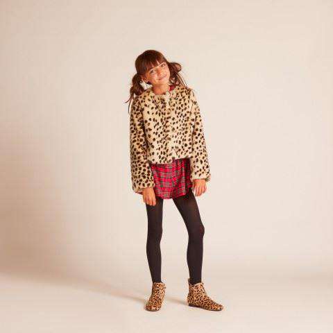 WILD & GORGEOUS GIRLS LEOPARD TARA JACKET 4-5 YEARS