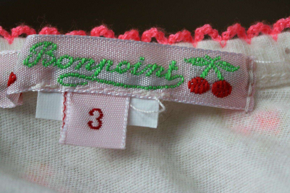 BONPOINT FLORAL PRINT PYJAMAS 3 YEARS
