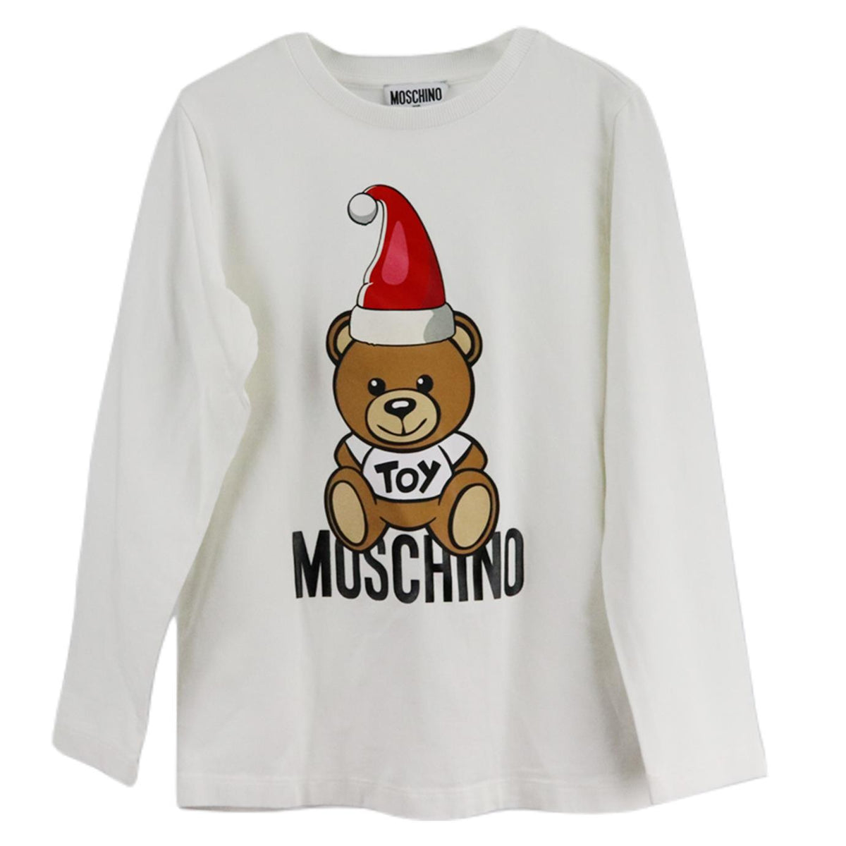 MOSCHINO KIDS GIRLS LOGO COTTON TOP 6 YEARS