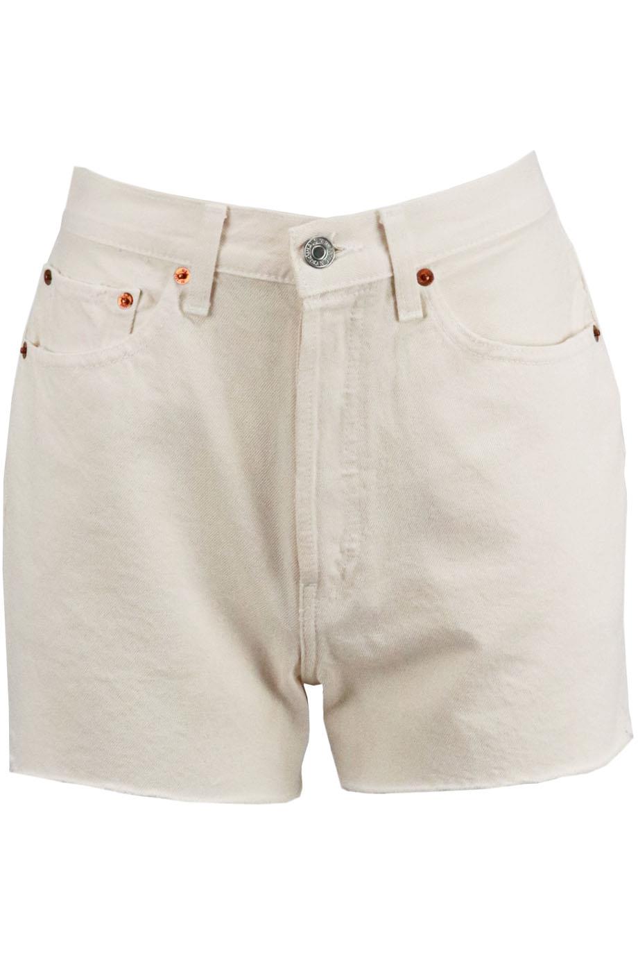 RE/DONE 50S DISTRESSED DENIM SHORTS W28 UK 10