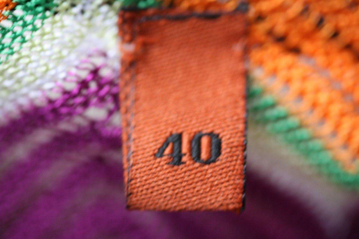 MISSONI GEOMETRIC ZIG-ZAG MULTICOLOUR JUMPSUIT IT 40 UK 8