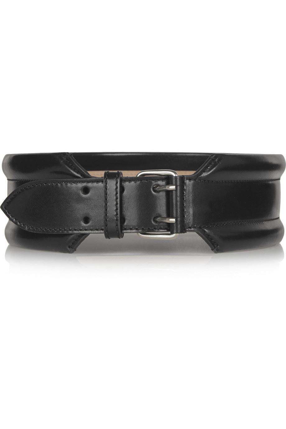 ALEXANDER MCQUEEN LEATHER WAIST BELT EU 70 UK 6
