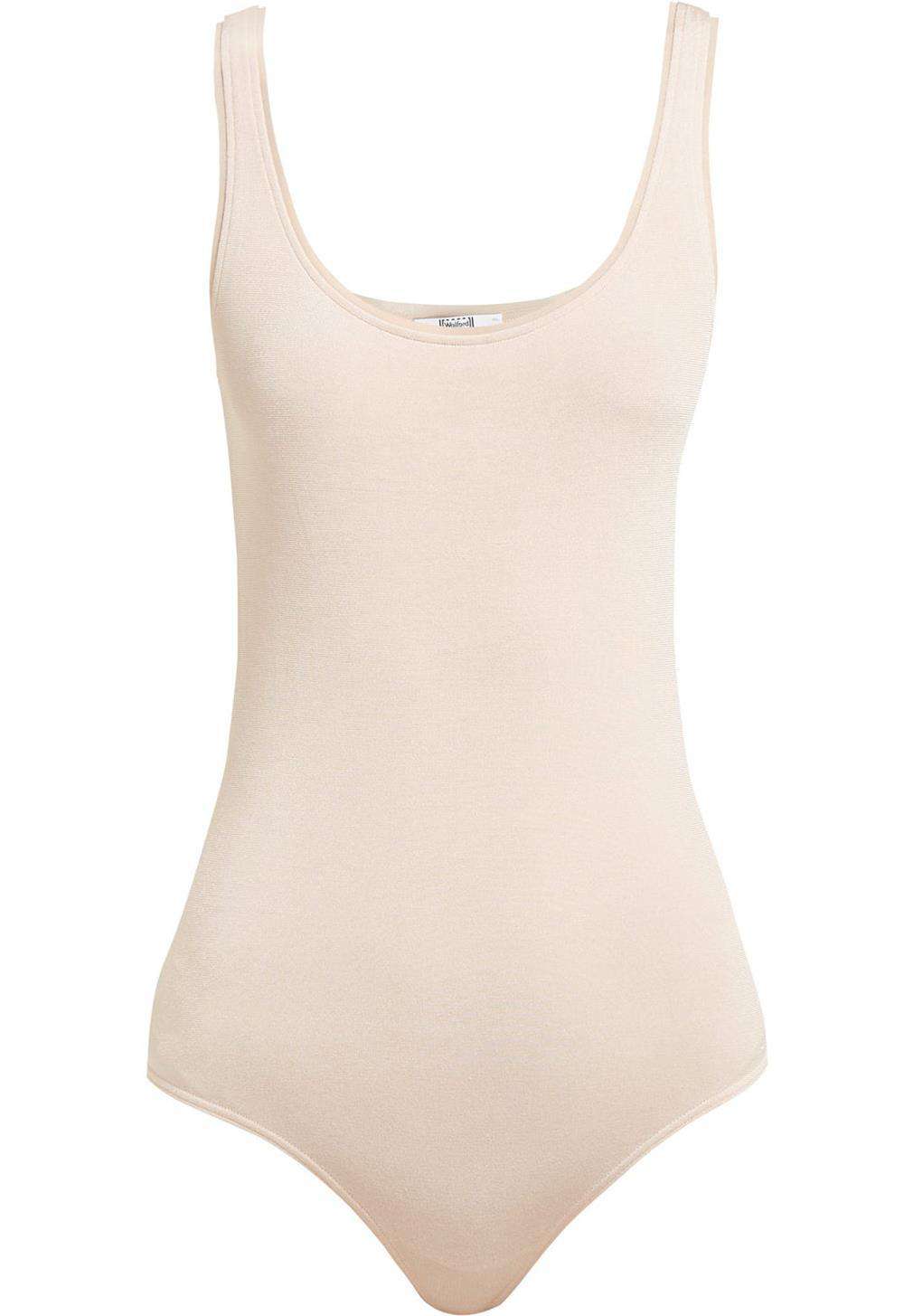 WOLFORD JAMAIKA STRETCH JERSEY THONG BODYSUIT SMALL