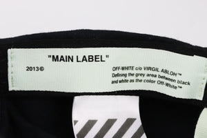 OFF-WHITE C/O VIRGIL ABLOH PRINTED COTTON TWILL BASEBALL CAP ONE SIZE