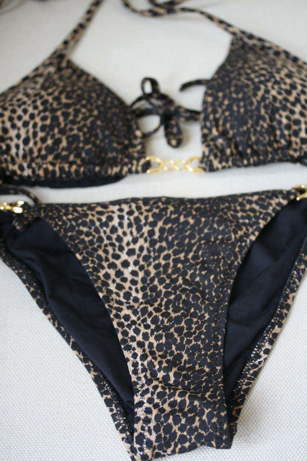 MELISSA ODABASH MAINE CHEETAH BIKINI UK 10/8