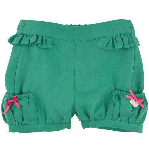 TARTINE ET CHOCOLAT KIDS BABY GREEN SHORTS 3 YEARS