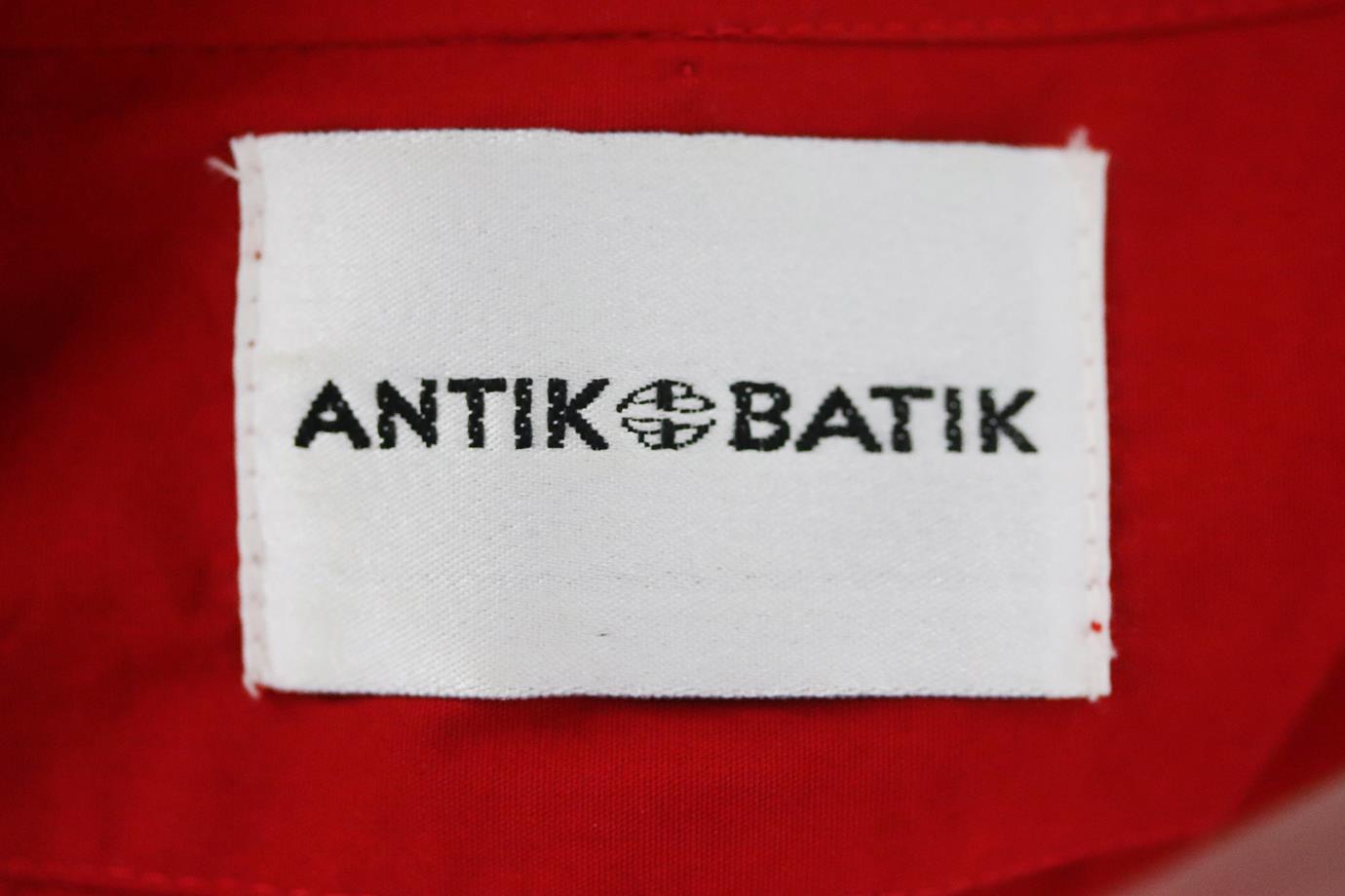 ANTIK BATIK COTTON POPLIN DRESS MEDIUM