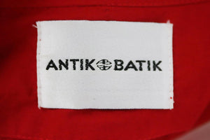 ANTIK BATIK COTTON POPLIN DRESS MEDIUM