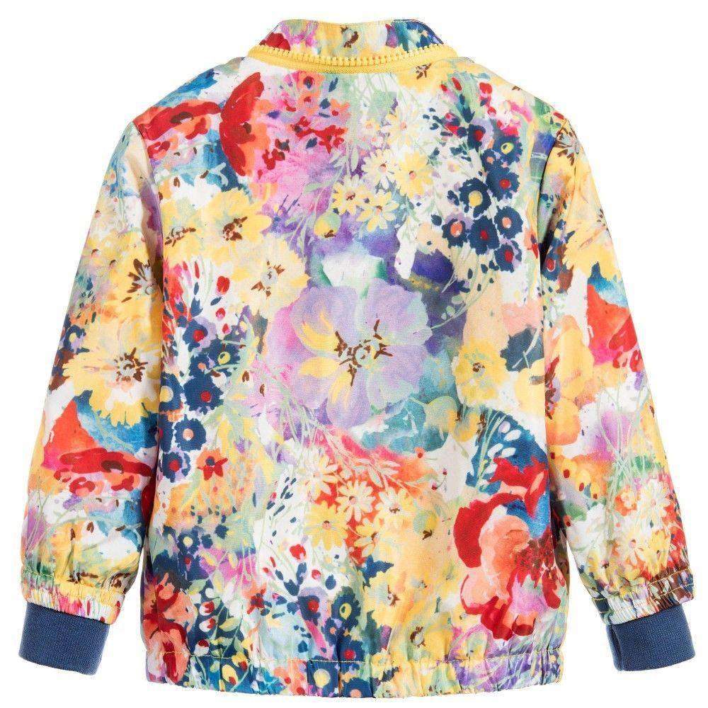 STELLA MCCARTNEY KIDS BABY GIRLS SCOUT FLORAL JACKET 3 YEARS