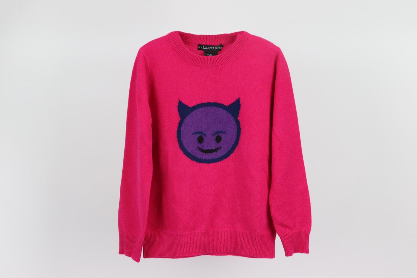 SOFIA CASHMERE KIDS GIRLS CASHMERE SWEATER 6 YEARS