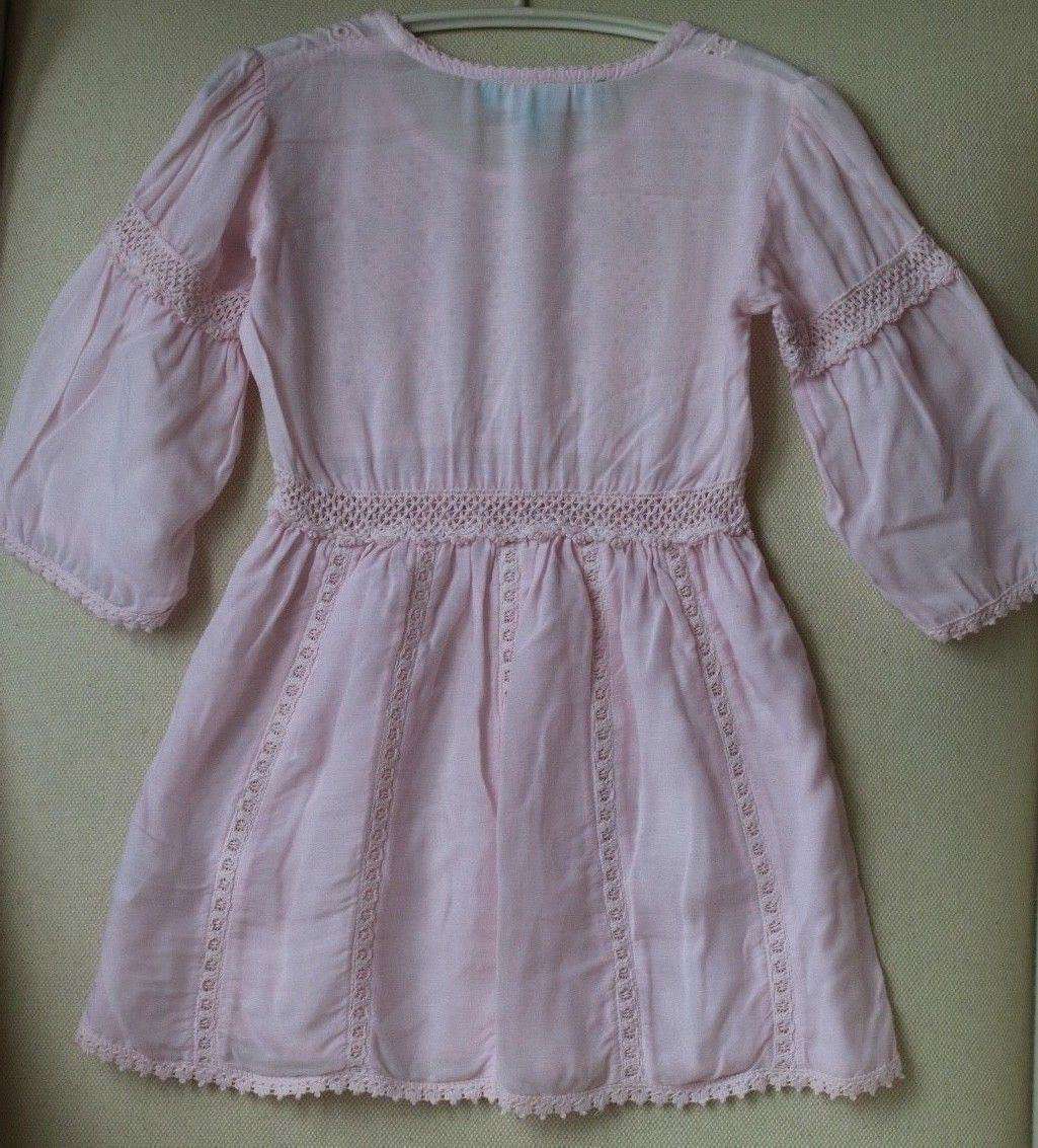 MELISSA ODABASH BABY PINK DRESS 4 YEARS