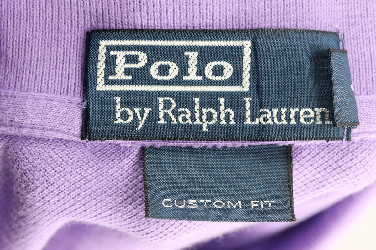 POLO RALPH LAUREN MEN'S CUSTOM FIT COTTON PIQUÉ POLO SHIRT LARGE