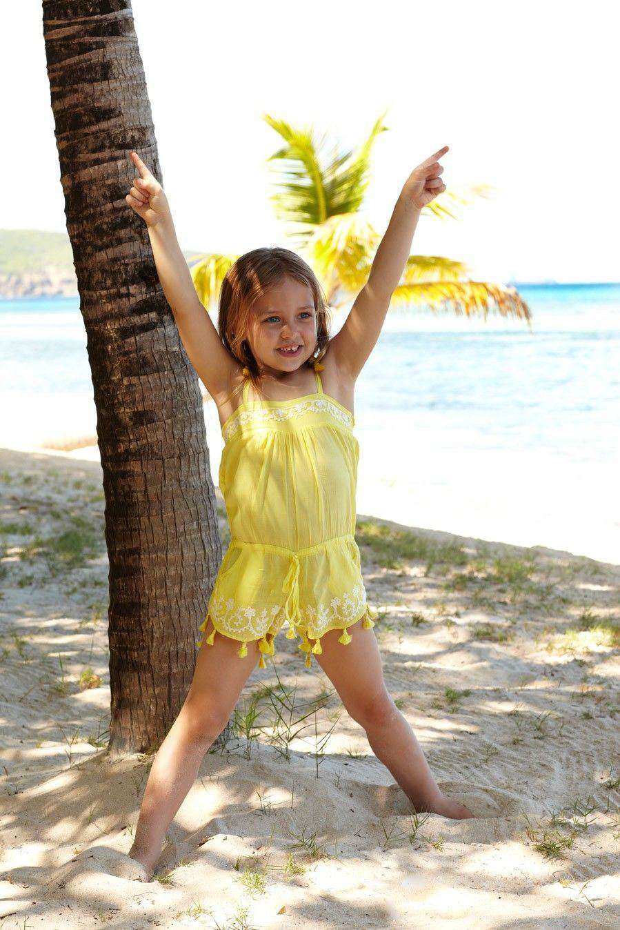 MELISSA ODABASH KIDS BABY EISHA BLUE PLAYSUIT ROMPER 4 YEARS