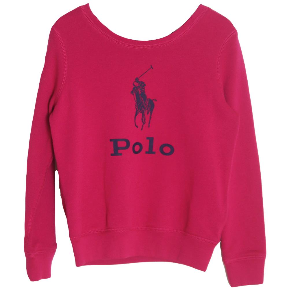 POLO RALPH LAUREN KIDS GIRLS COTTON SWEATSHIRT 6 YEARS