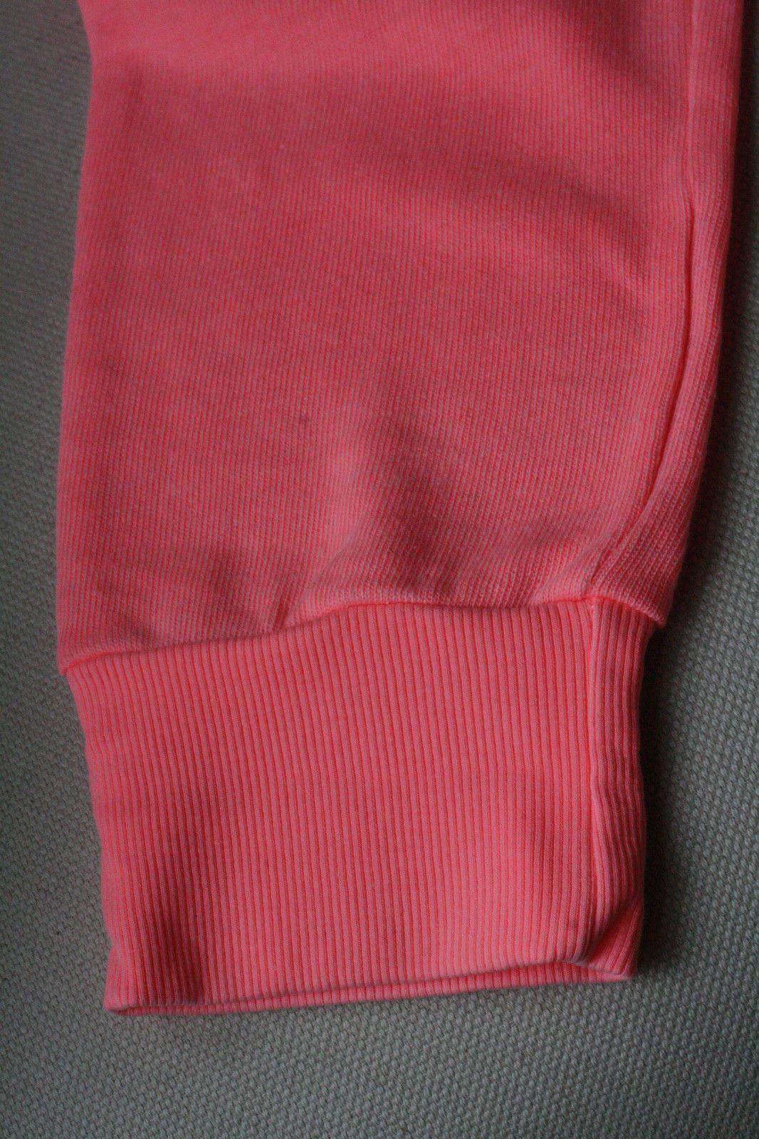 SUNDRY ZIPPER NEON ORANGE SWEATPANTS SZ 2 UK 10