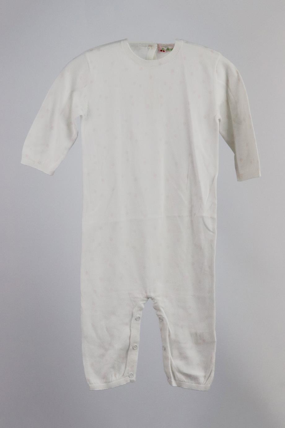 BONPOINT BABY GIRLS COTTON ONESIE 12 MONTHS