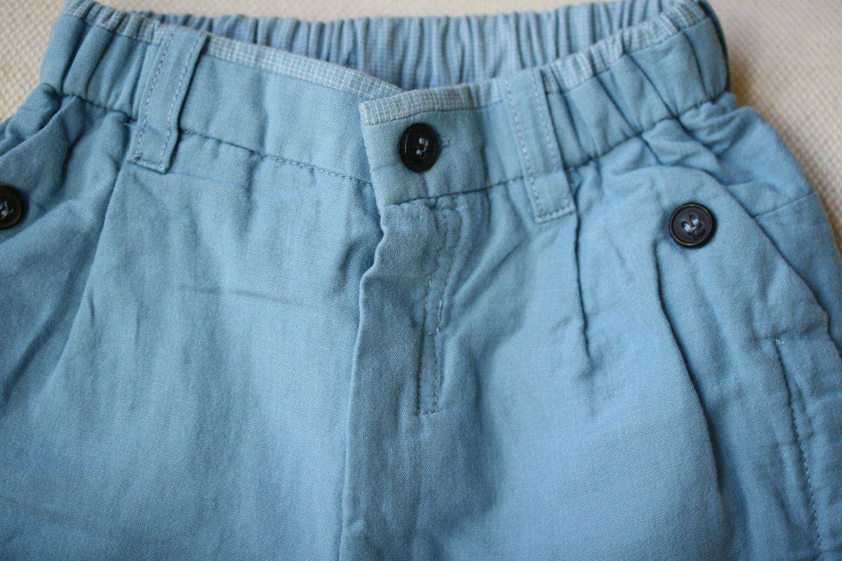 BABY DIOR BLUE SHORTS 3 MONTHS
