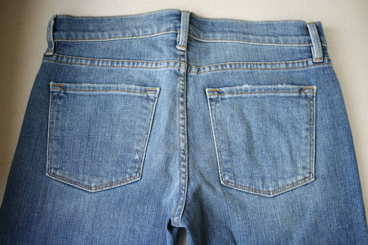 FRAME LE GARCON BROOKS JEANS W24 UK 6