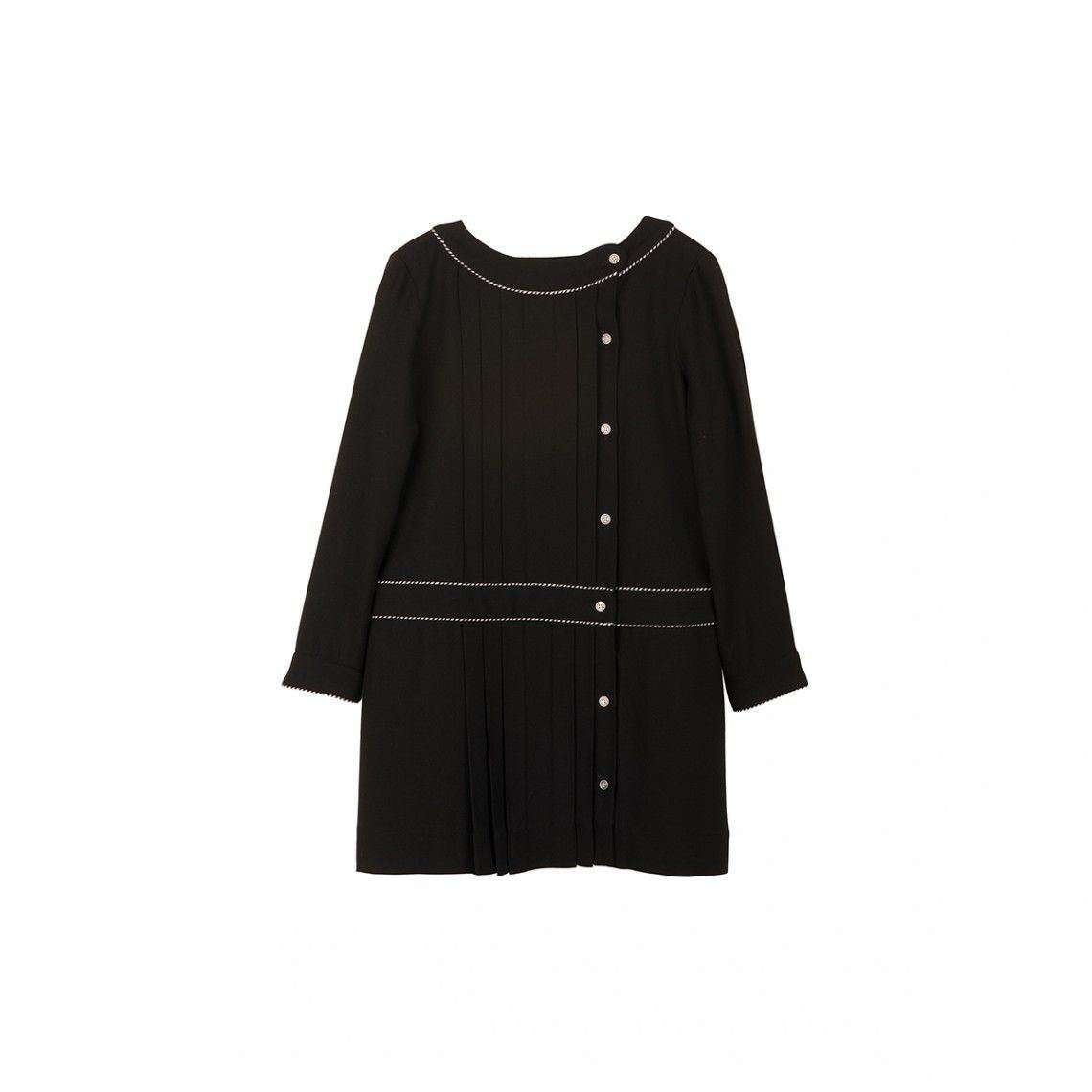 BONPOINT BABY BLUETTE BLACK DRESS 3 YEARS
