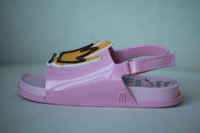 MINI MELISSA VIVIENNE WESTWOOD PINK ANGLOMANIA JELLY SHOES EU 25-26 UK 8