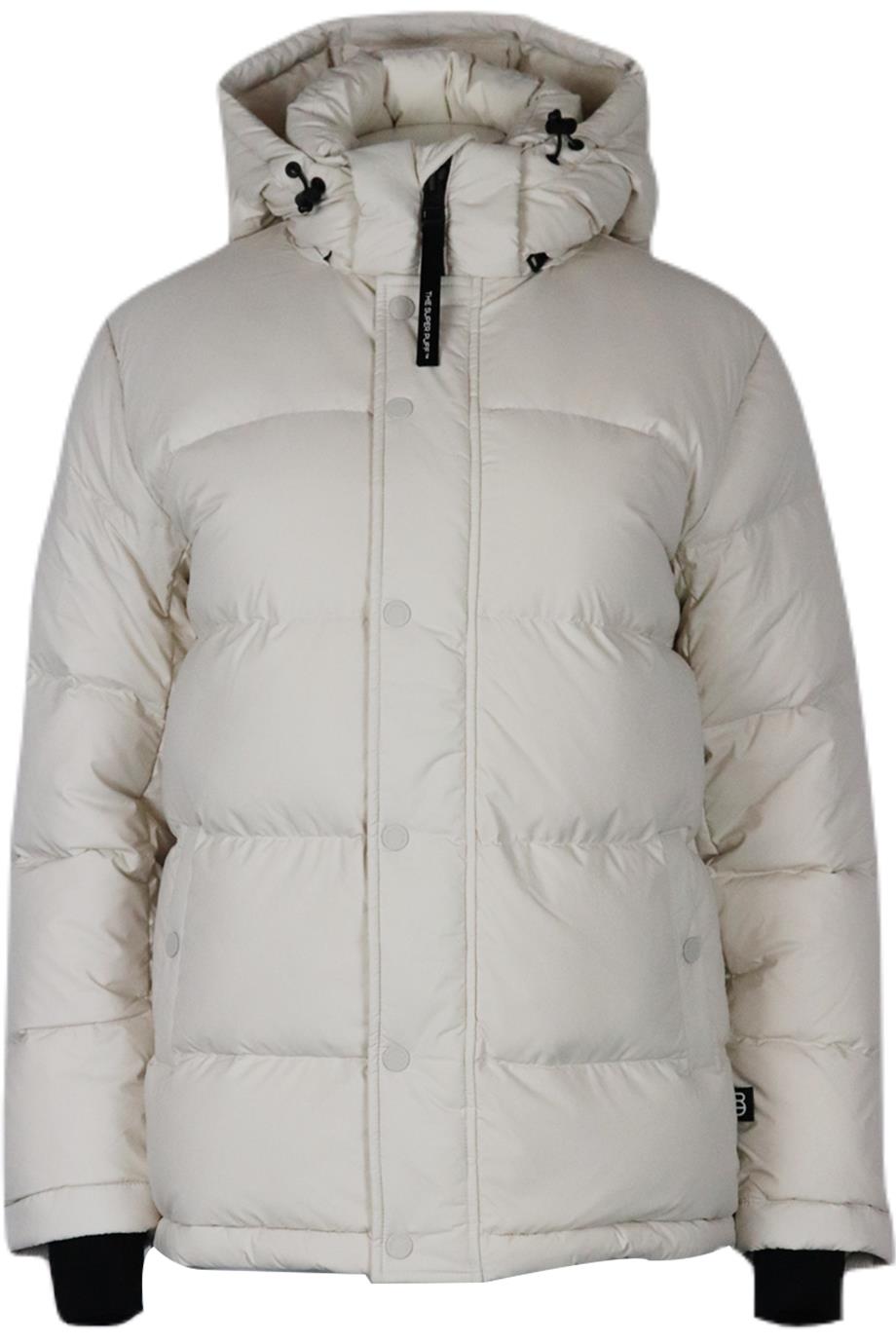 SUPER WORLD HOODED QUILTED SHELL DOWN JACKET XSMALL