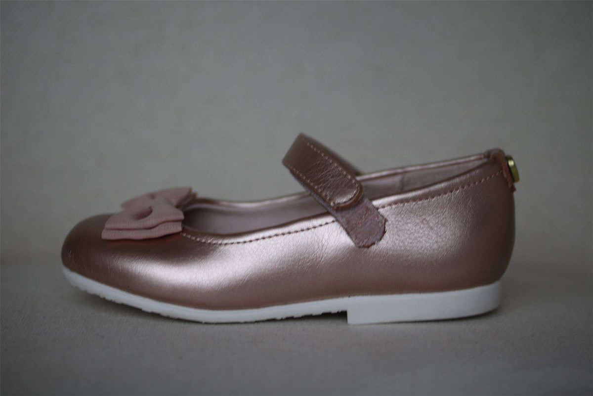 MAYORAL GIRLS PINK SHOES WITH ORGANZA BOW EU 24 UK 7