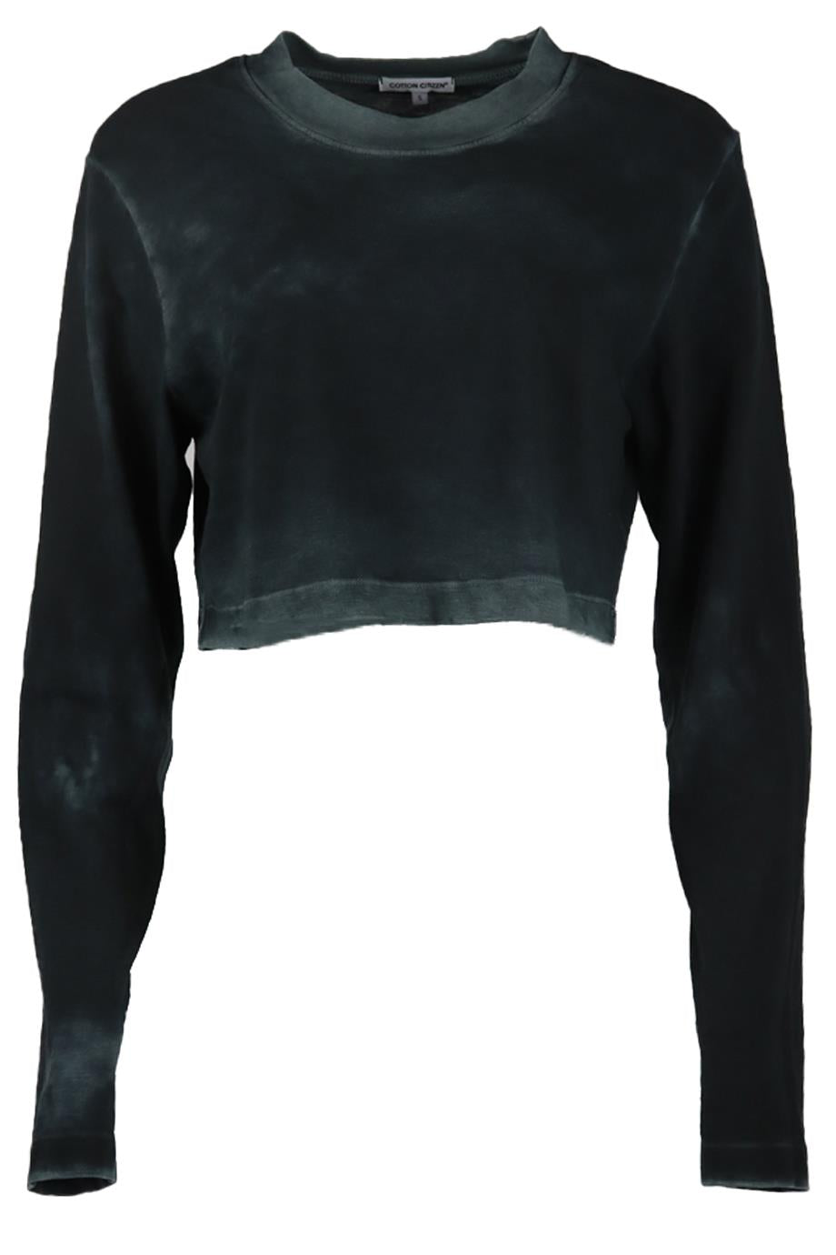 COTTON CITIZEN CROPPED TIE DYED COTTON TOP SMALL