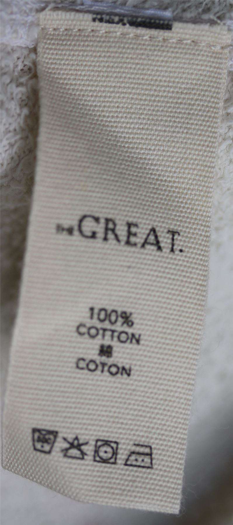 THE GREAT COLLEGE FLORAL COTTON SWEATER 0 UK 6