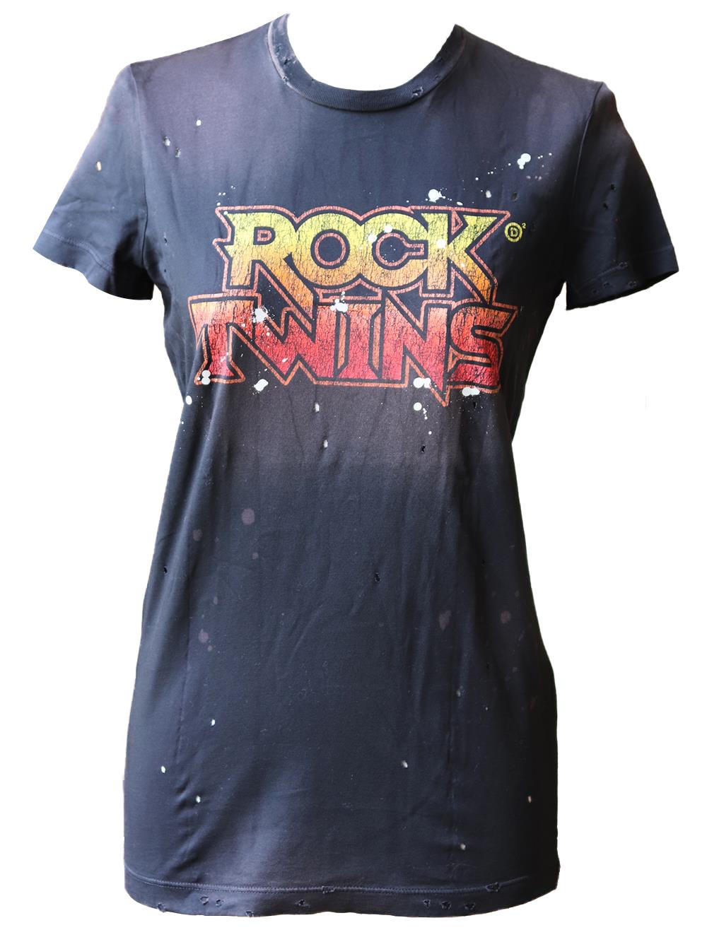 Dsquared2 Rock Printed Cotton Tee