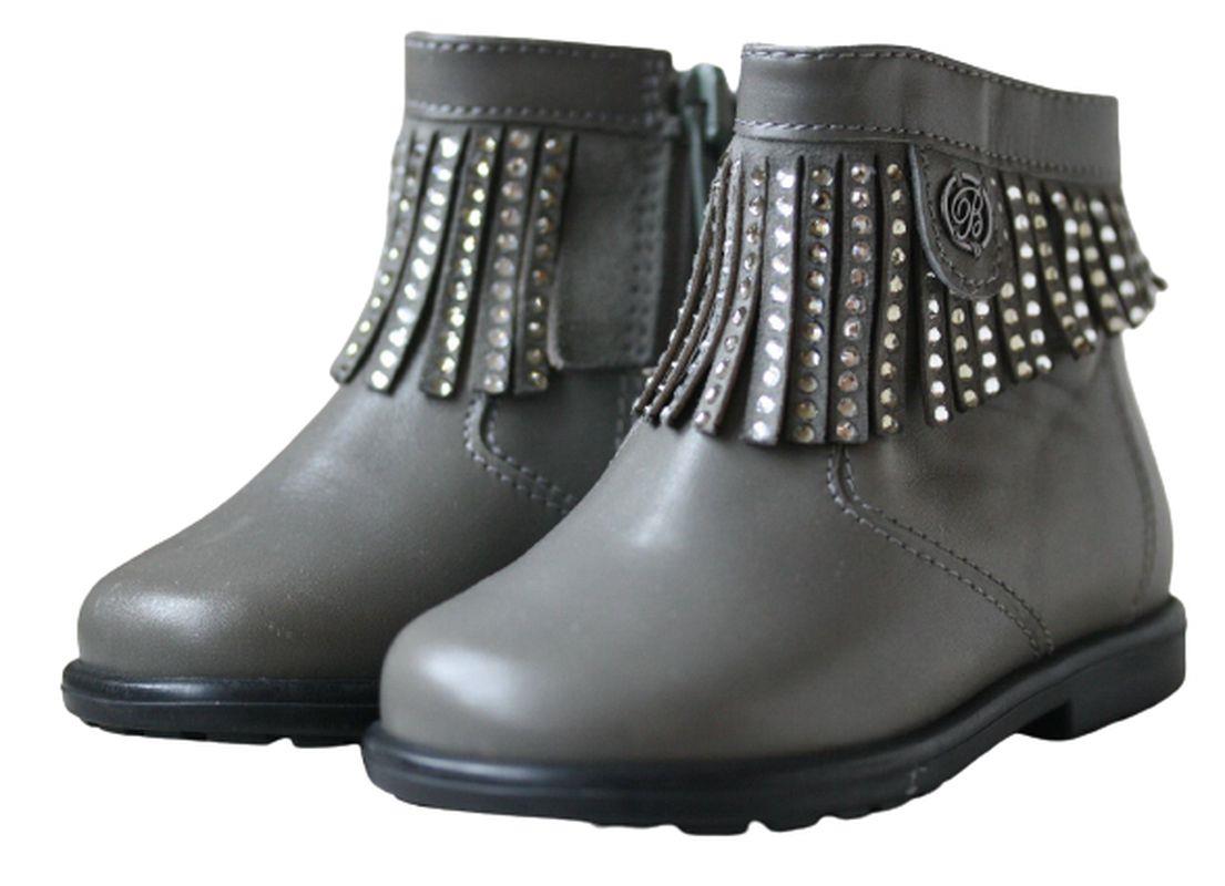 MISS BLUMARINE BABY GREY DIAMANTE BOOTS EU 20 UK 4