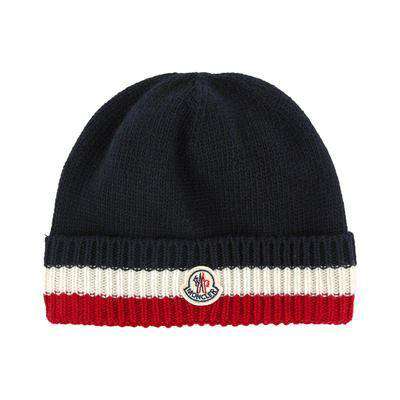 MONCLER BABY DOWN KNITTED HAT XS 12-24 MONTHS