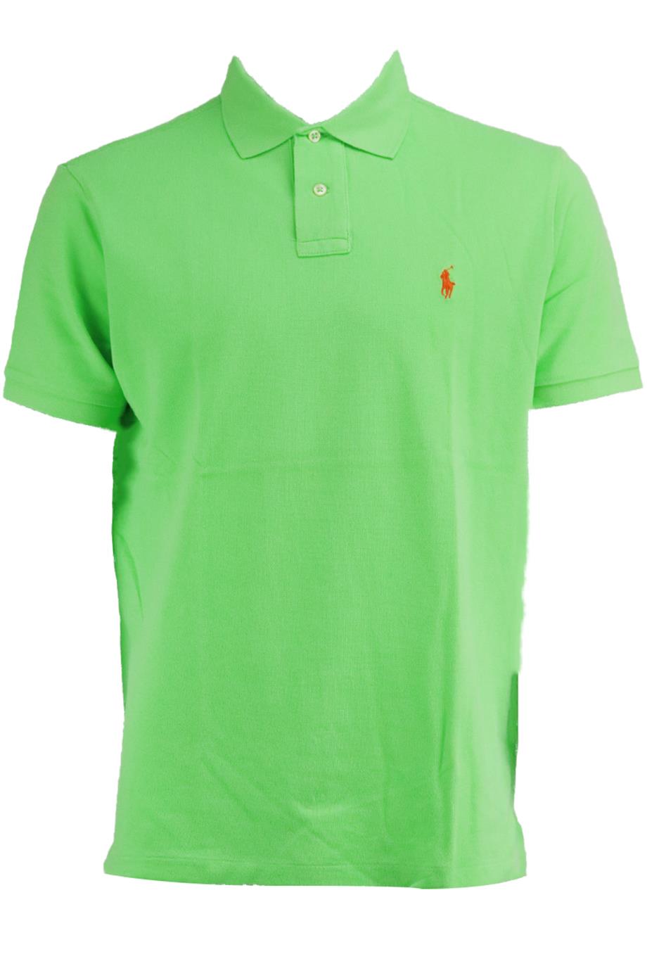 POLO RALPH LAUREN MEN'S SLIM FIT COTTON PIQUÉ POLO SHIRT LARGE