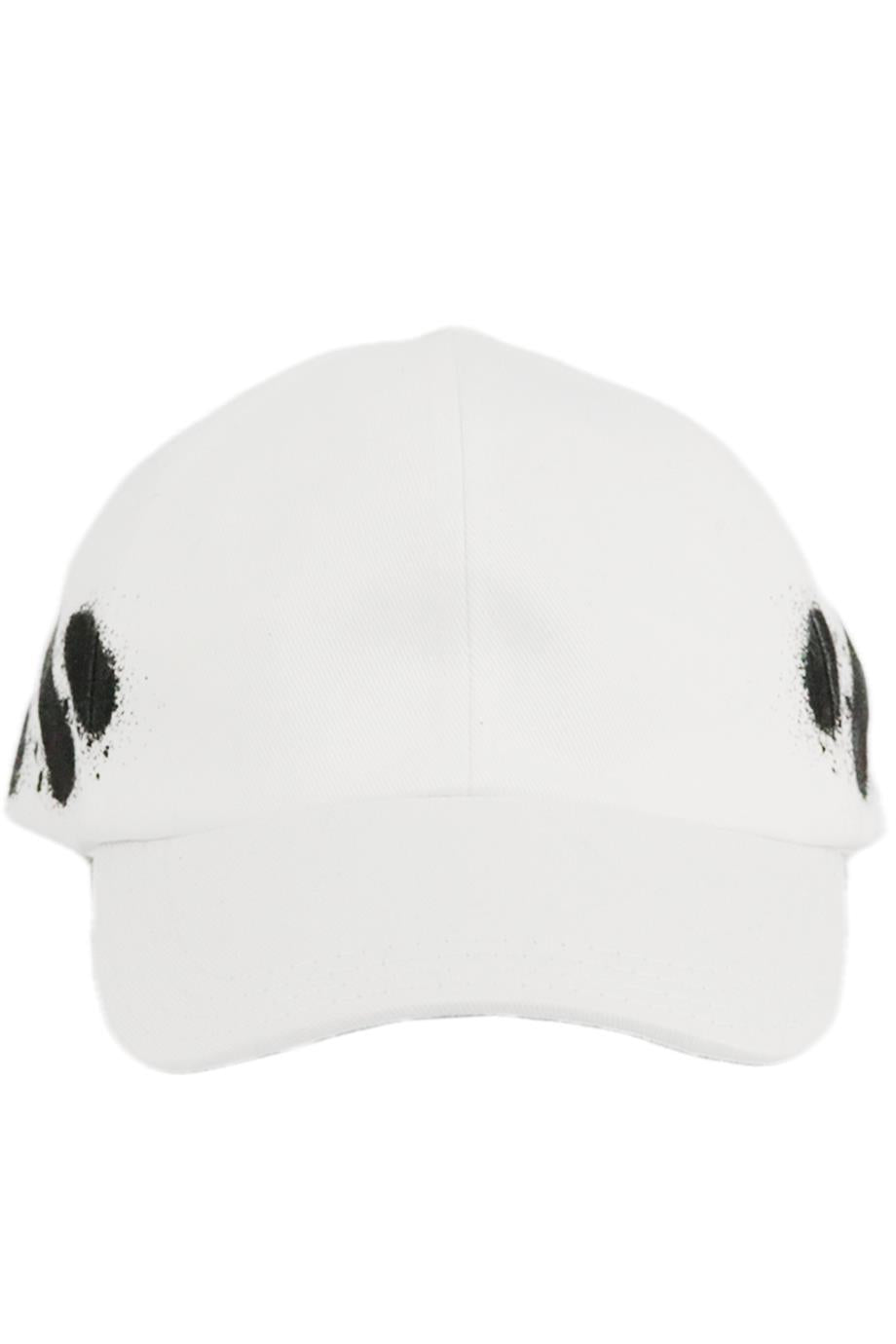 OFF-WHITE C/O VIRGIL ABLOH BASEBALL COTTON CAP PRINTED TWILL nikkibradford ONE SIZE 