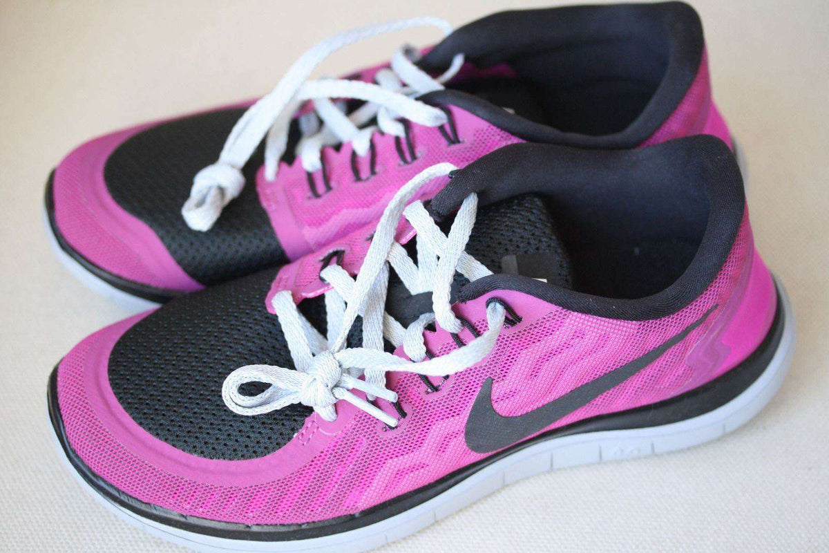 NIKE FREE 5.0 PURPLE TRAINERS 38.5 UK 5 US 7.5
