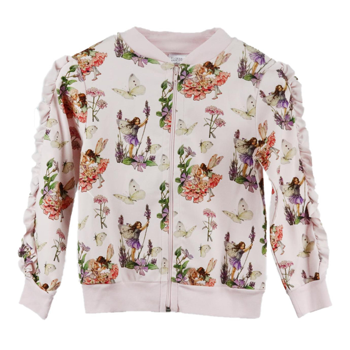 FLOWER FAIRIES KIDS GIRLS COTTON JACKET 8 YEARS