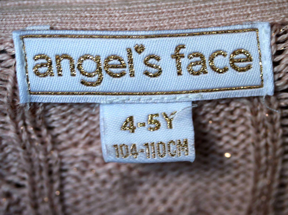 ANGEL'S FACE KIDS GIRLS KNITTED CARDIGAN 4-5 YEARS