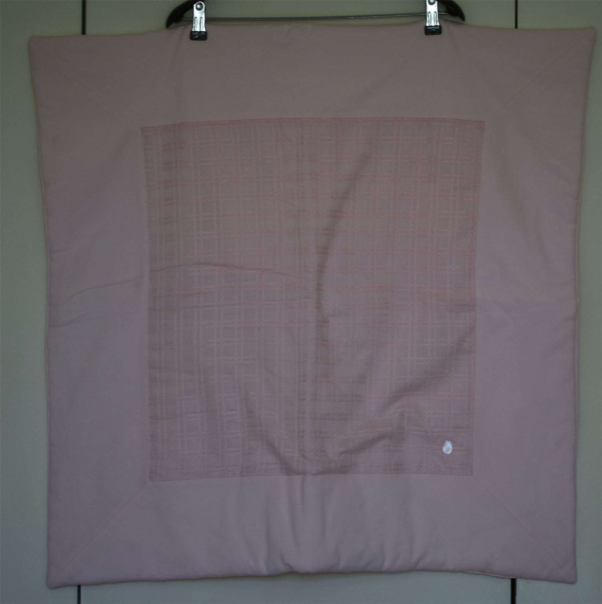 BABY DIOR PINK EMBROIDERED BABY BLANKET 80CM