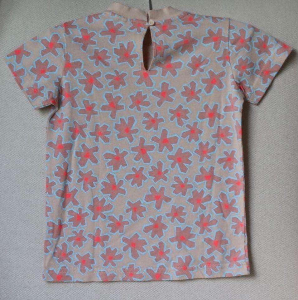 STELLA MCCARTNEY KIDS GIRLS FLORAL PINK TOP 4 YEARS