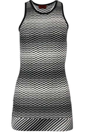 MISSONI MARE STRETCH KNIT MINI DRESS IT 40 UK 8