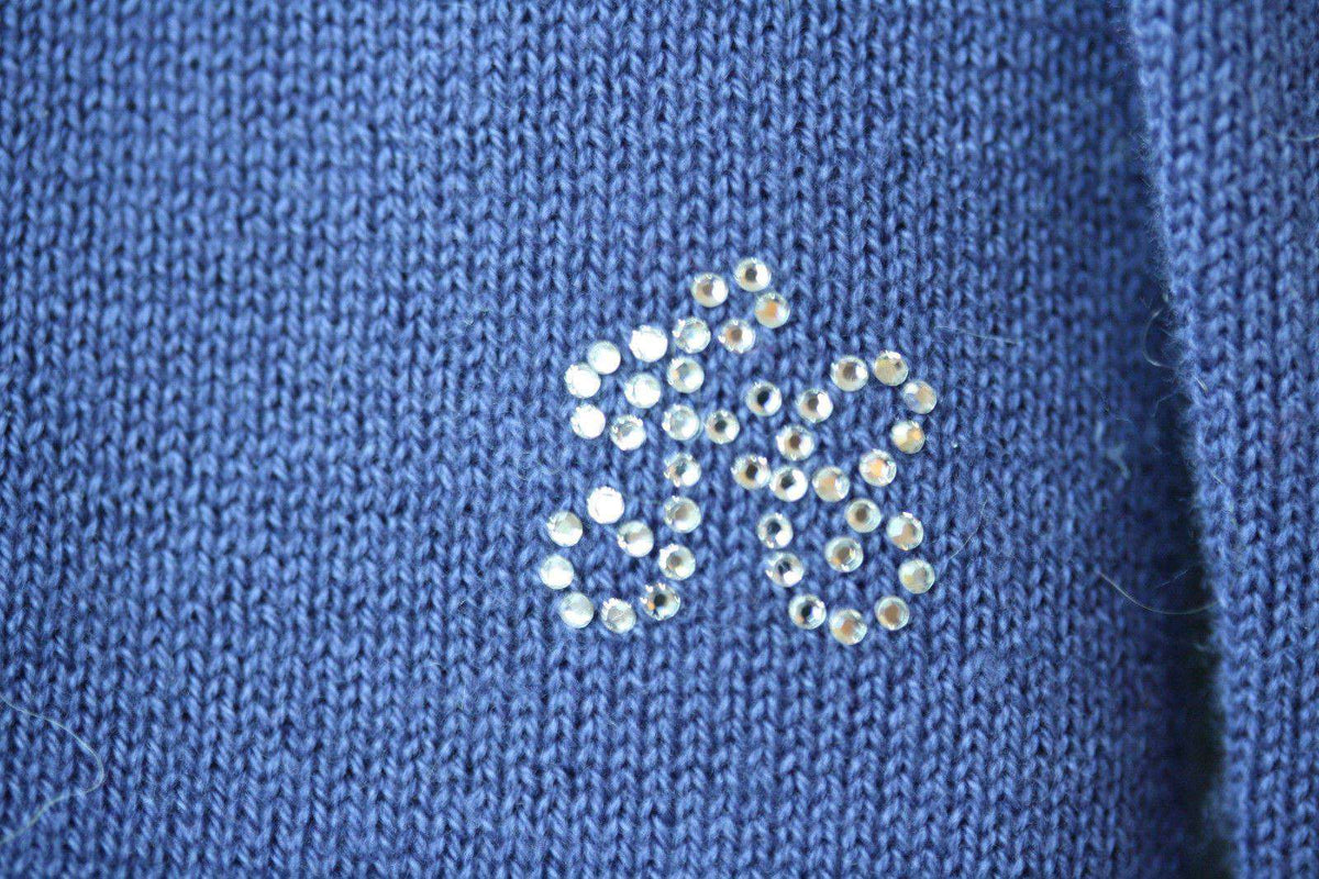 TARTINE ET CHOCOLAT NAVY BEADED BABY CARDIGAN 2 YEARS