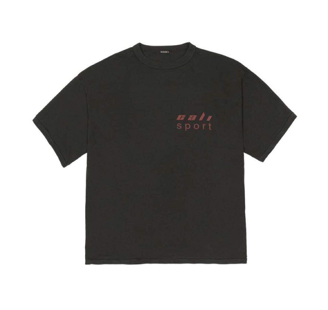 YEEZY SEASON 5 CALI SPORT COTTON JERSEY T-SHIRT MEDIUM