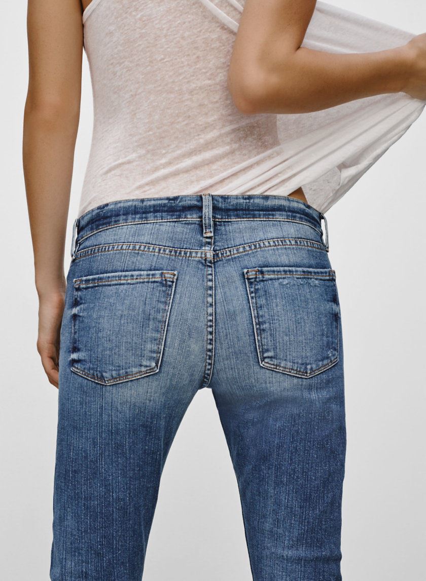 FRAME LE GARCON AMHERST JEANS W24 UK 6