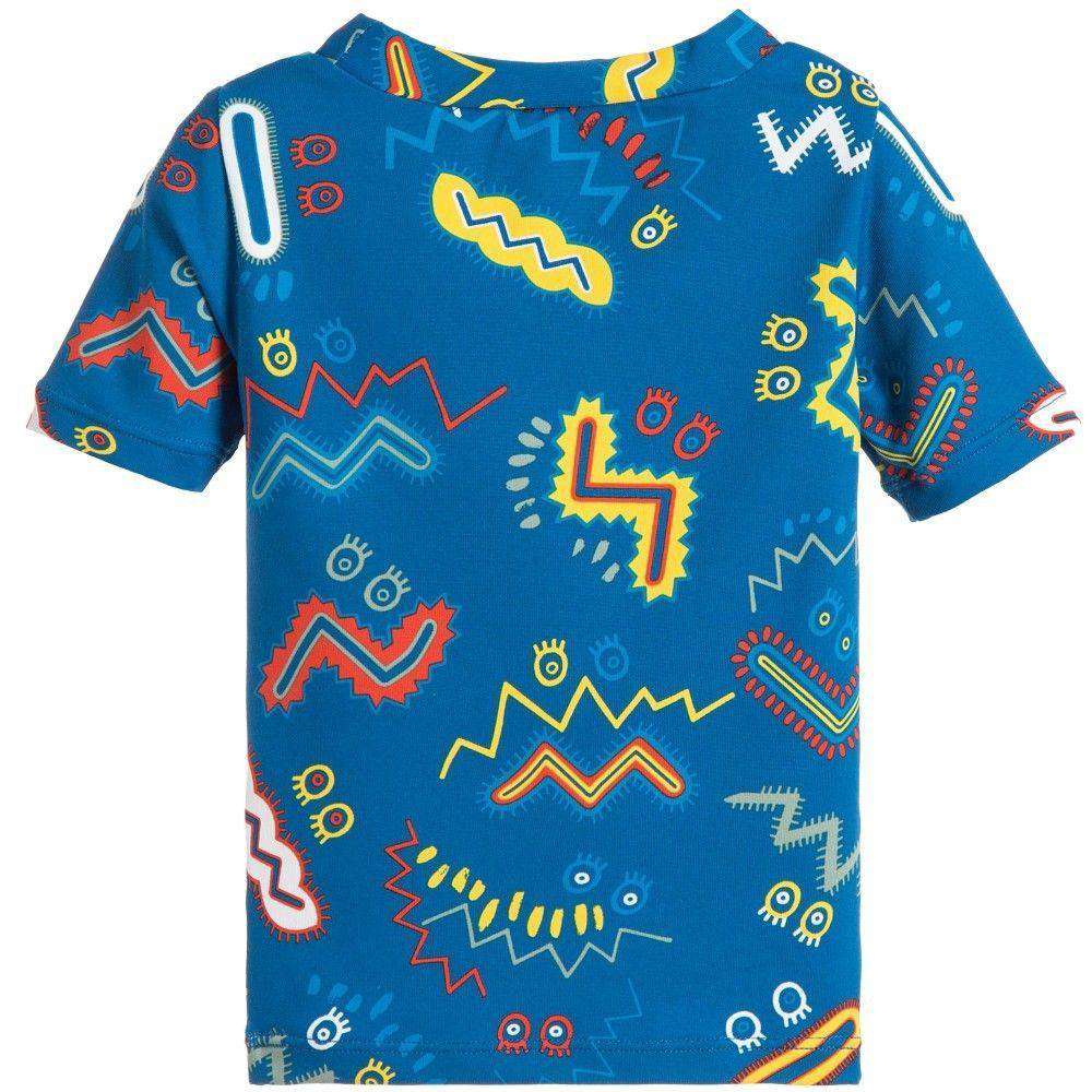 STELLA MCCARTNEY KIDS BABY SUN PROTECTIVE SWIM TOP 18 MONTHS