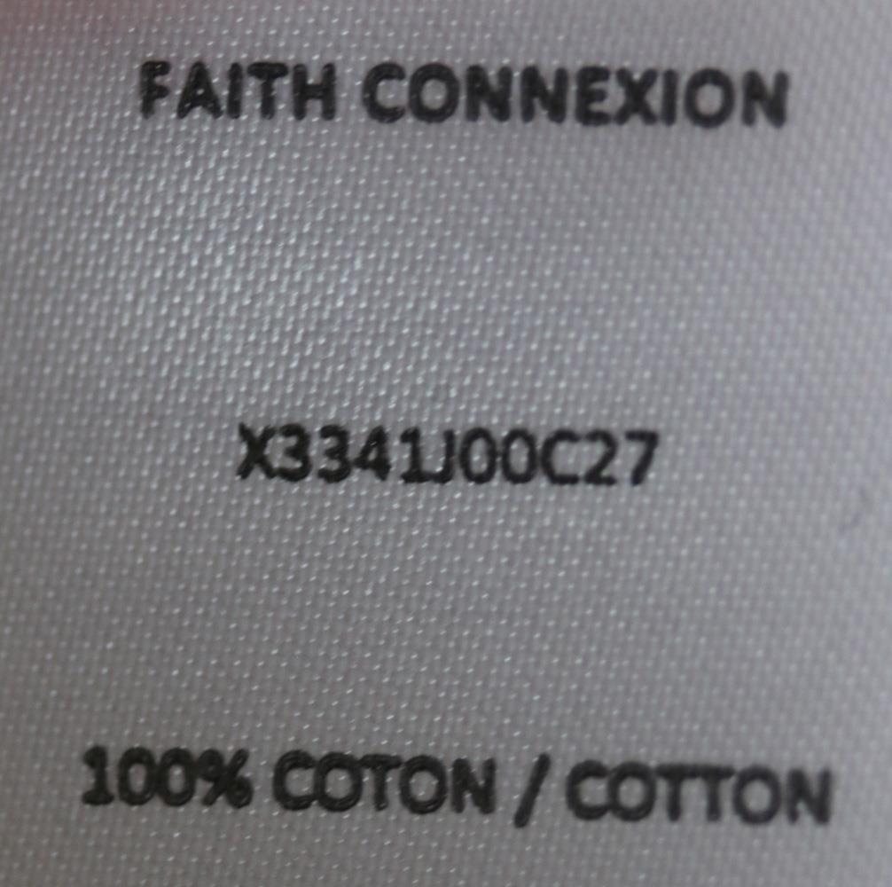FAITH CONNEXION OVERSIZED PRINTED COTTON SWEATSHIRT MEDIUM
