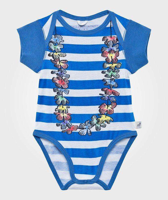 STELLA MCCARTNEY KIDS BABY CASSIDY STRIPED SHORTIE 9 MONTHS