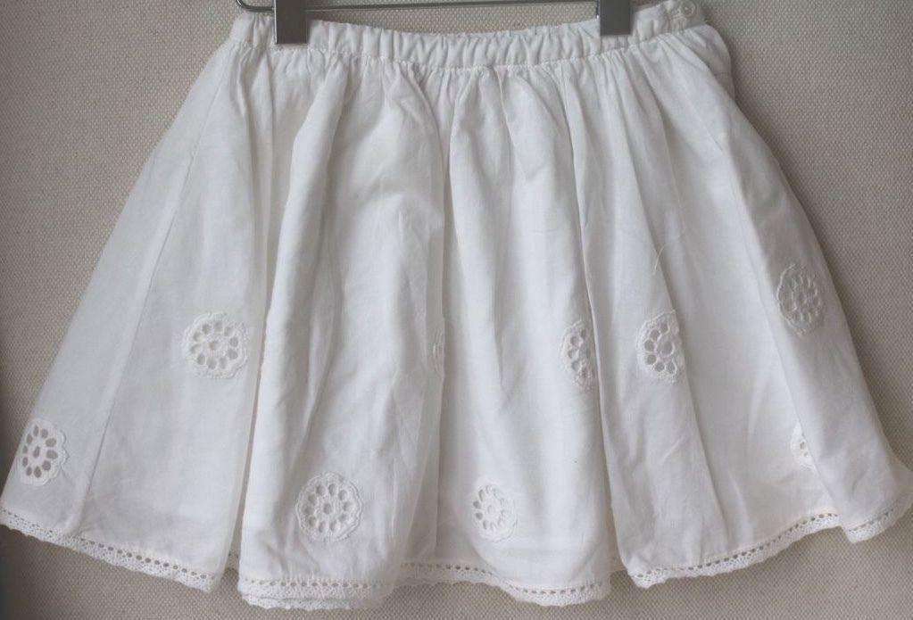 BONPOINT BABY GIRLS LILO IVORY SKIRT 3 YEARS