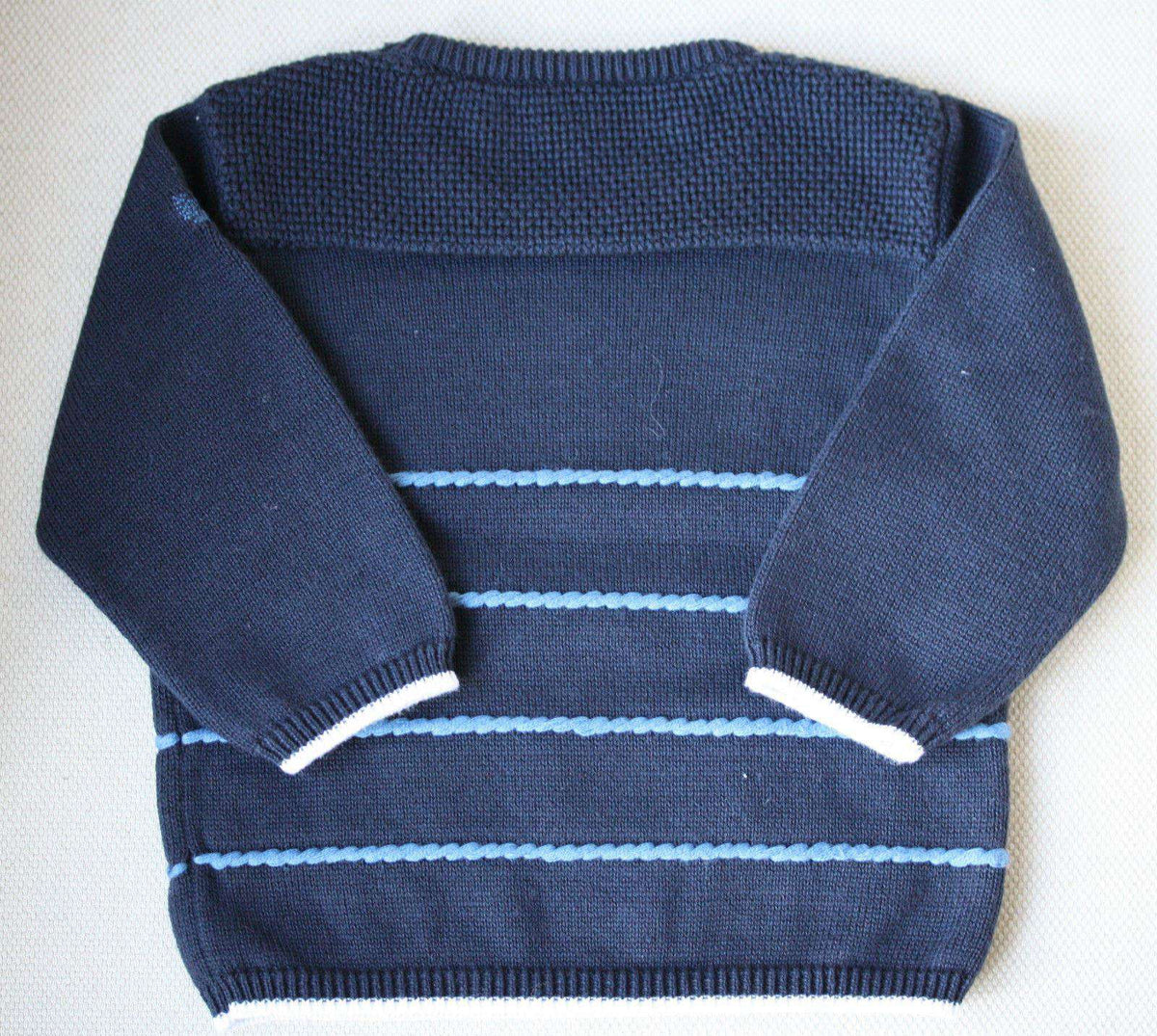 TARTINE ET CHOCOLAT BABY NAVY SWEATER 3 MONTHS