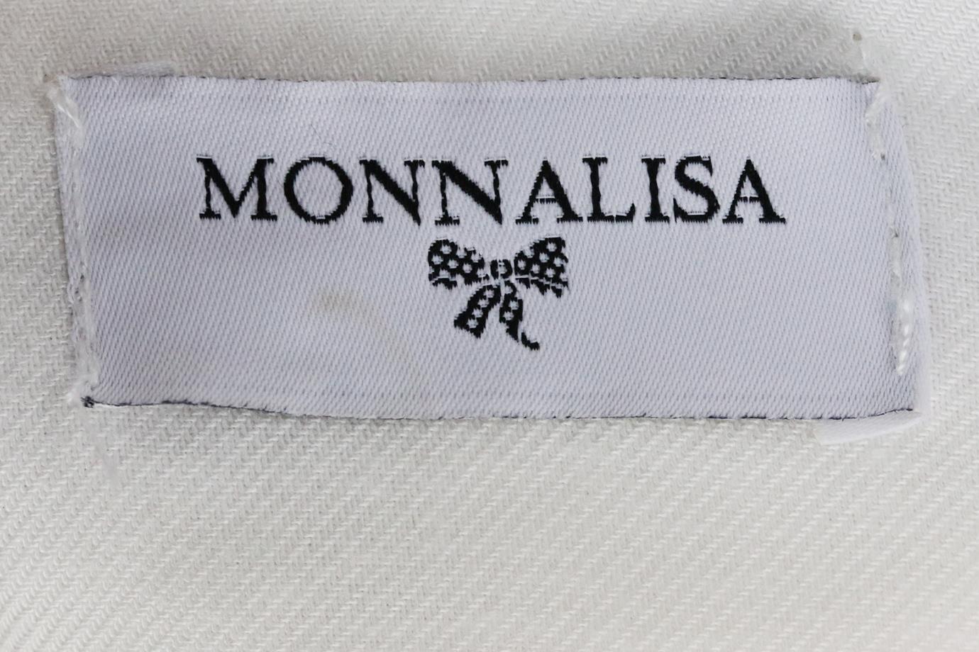 MONNALISA BABY GIRLS JERSEY DRESS 9 MONTHS