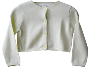 MARIE CHANTAL BABY COTTON LIME CARDIGAN 18 MONTHS