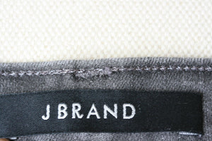 J BRAND GREY KINGDOM SHORTS CUTOFFS W27 UK 8/10